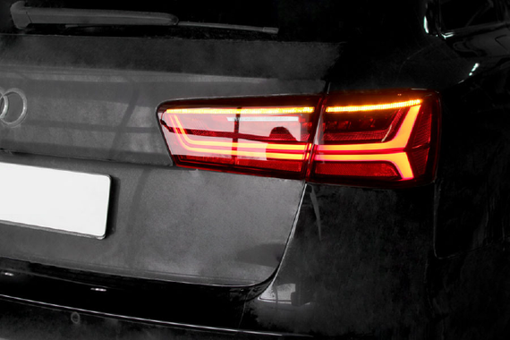 Audi A6 4G - LED Facelift Baglygter med dynamisk blink (Avant)