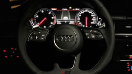 Audi RS Rat med shift paddles - Tilpasset Audi A4/A5/Q5/SQ5/A6/A7/A8